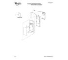 Whirlpool MH1170XSY5 control panel parts diagram