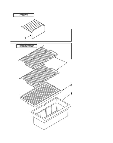 Shelf parts