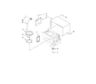 KitchenAid KCMS1555SWH1 oven cavity parts diagram