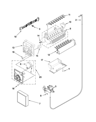 Icemaker parts