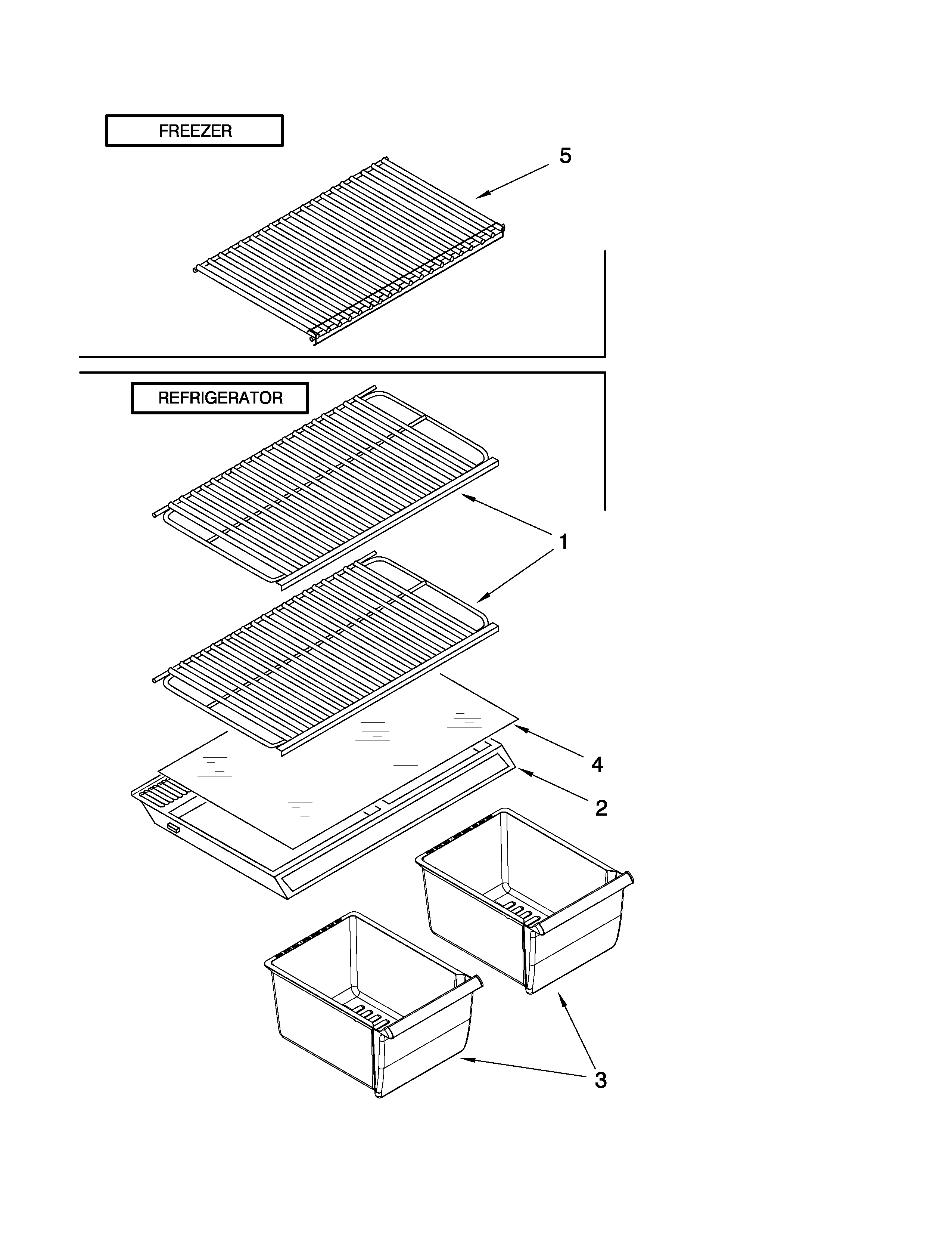 SHELF PARTS