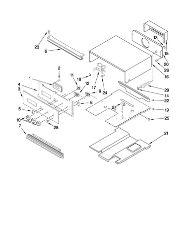 Control panel parts