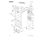 Maytag MFT2771WEM2 cabinet parts diagram