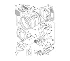 Maytag YMEDX500XL0 bulkhead parts diagram