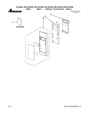 Control panel parts
