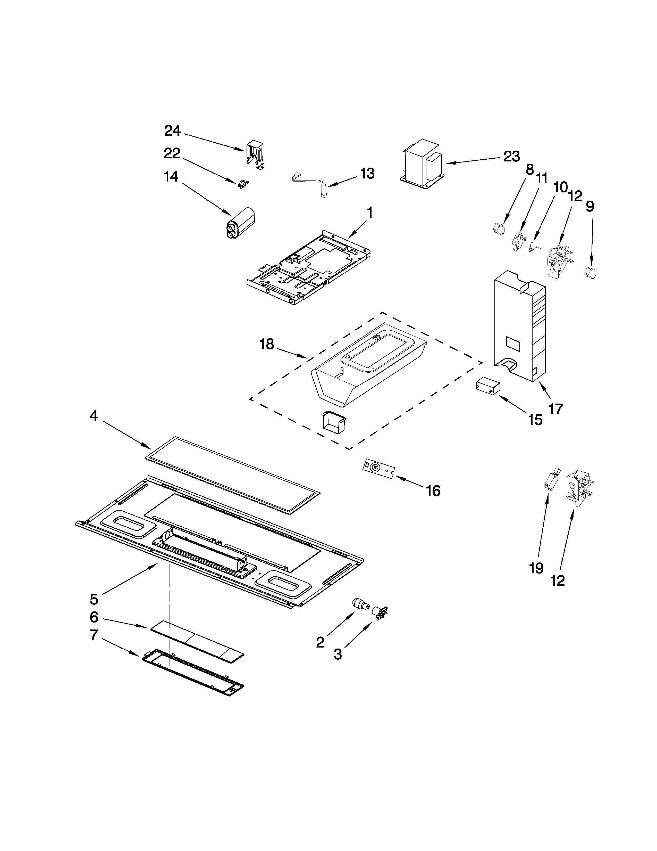 INTERIOR AND VENTILATION PARTS