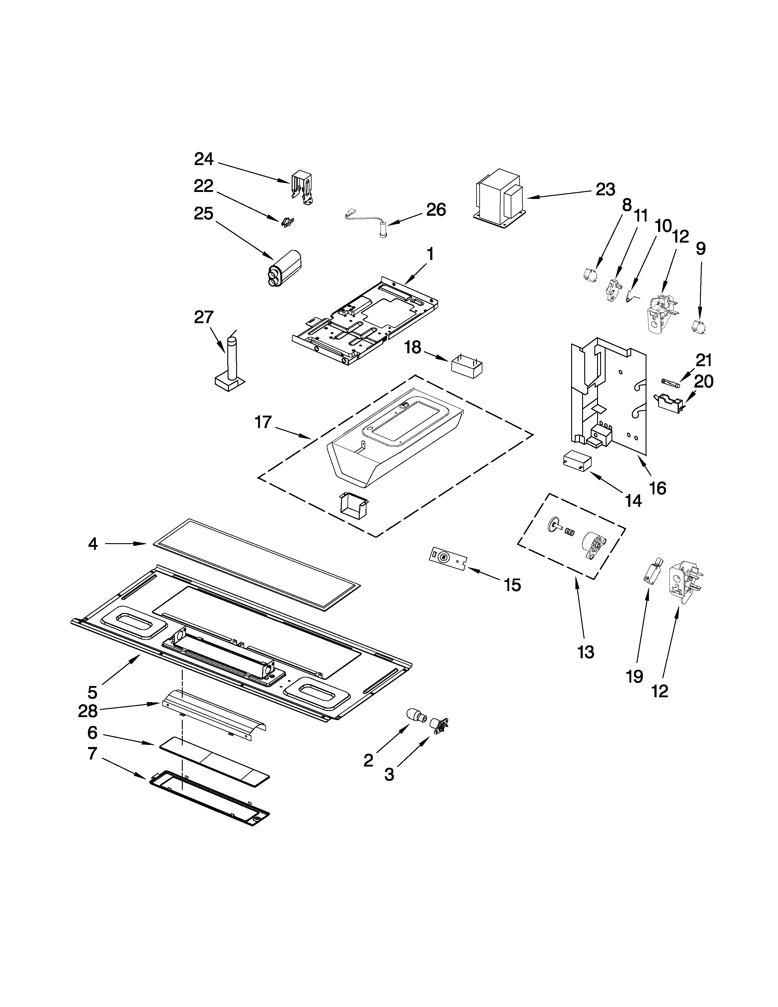 INTERIOR AND VENTILATION PARTS