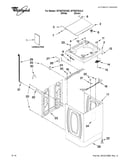 Top and cabinet parts