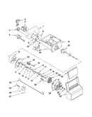 Motor and ice container parts