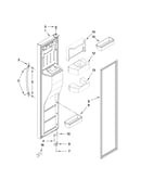 Freezer door parts