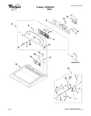 Top and console parts