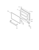 Freezer door parts