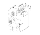 Whirlpool W8RXEGMWL01 icemaker parts diagram