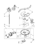 Pump, washarm and motor parts
