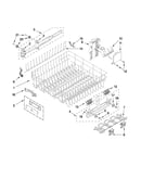 Upper rack and track parts