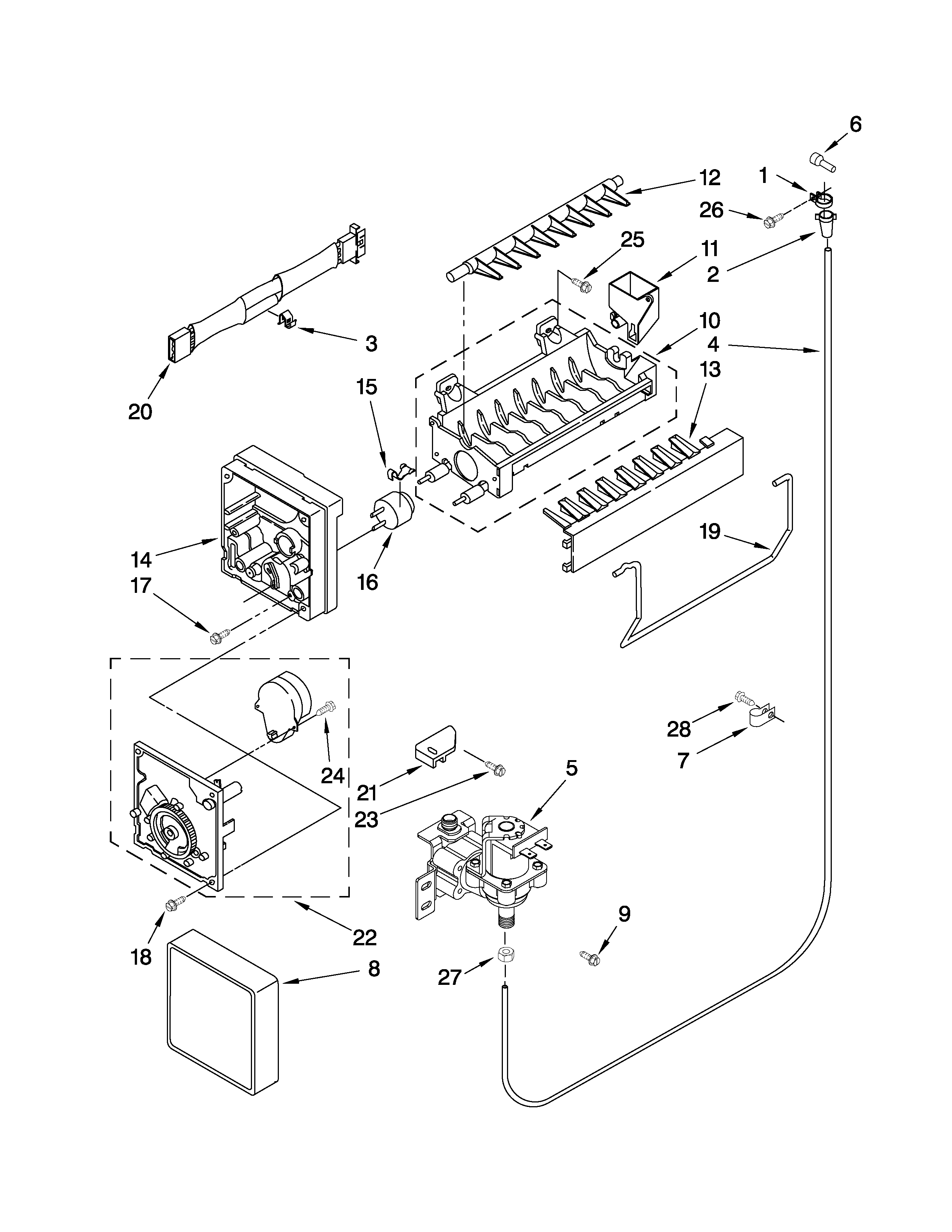 ICEMAKER PARTS