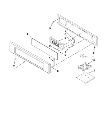 Control panel parts