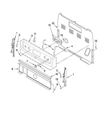 Control panel parts