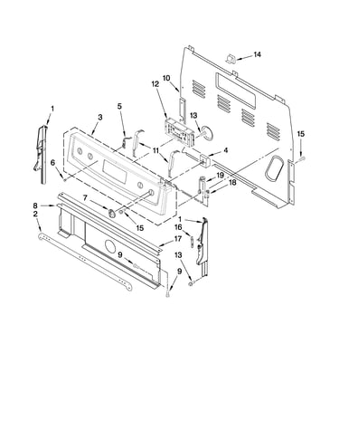 Control panel parts