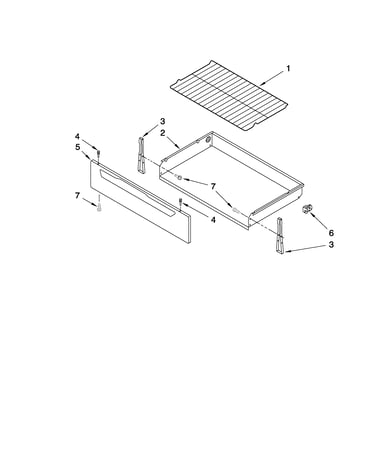 Drawer & broiler parts