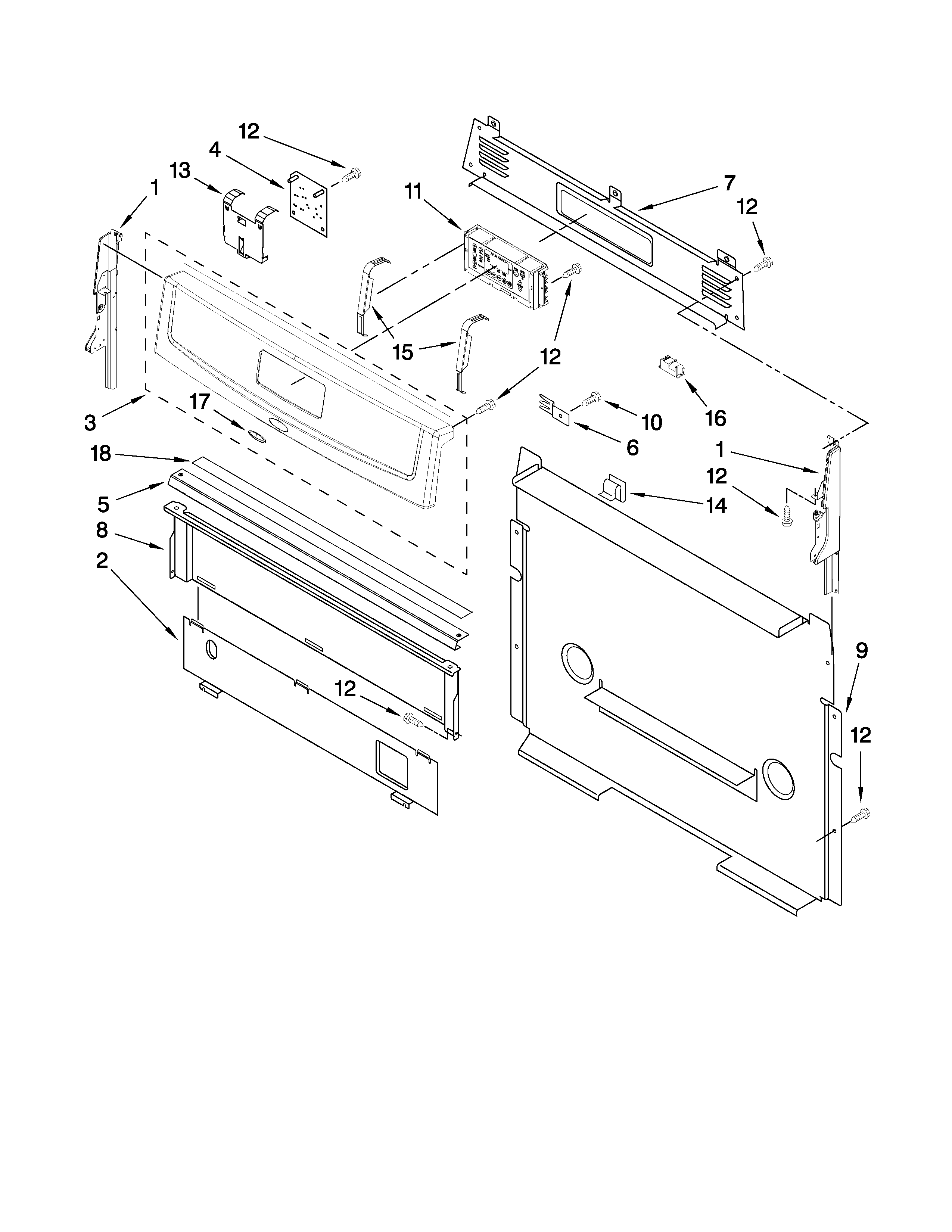 CONTROL PANEL PARTS