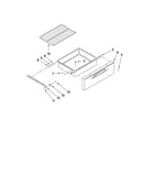 Drawer and rack parts