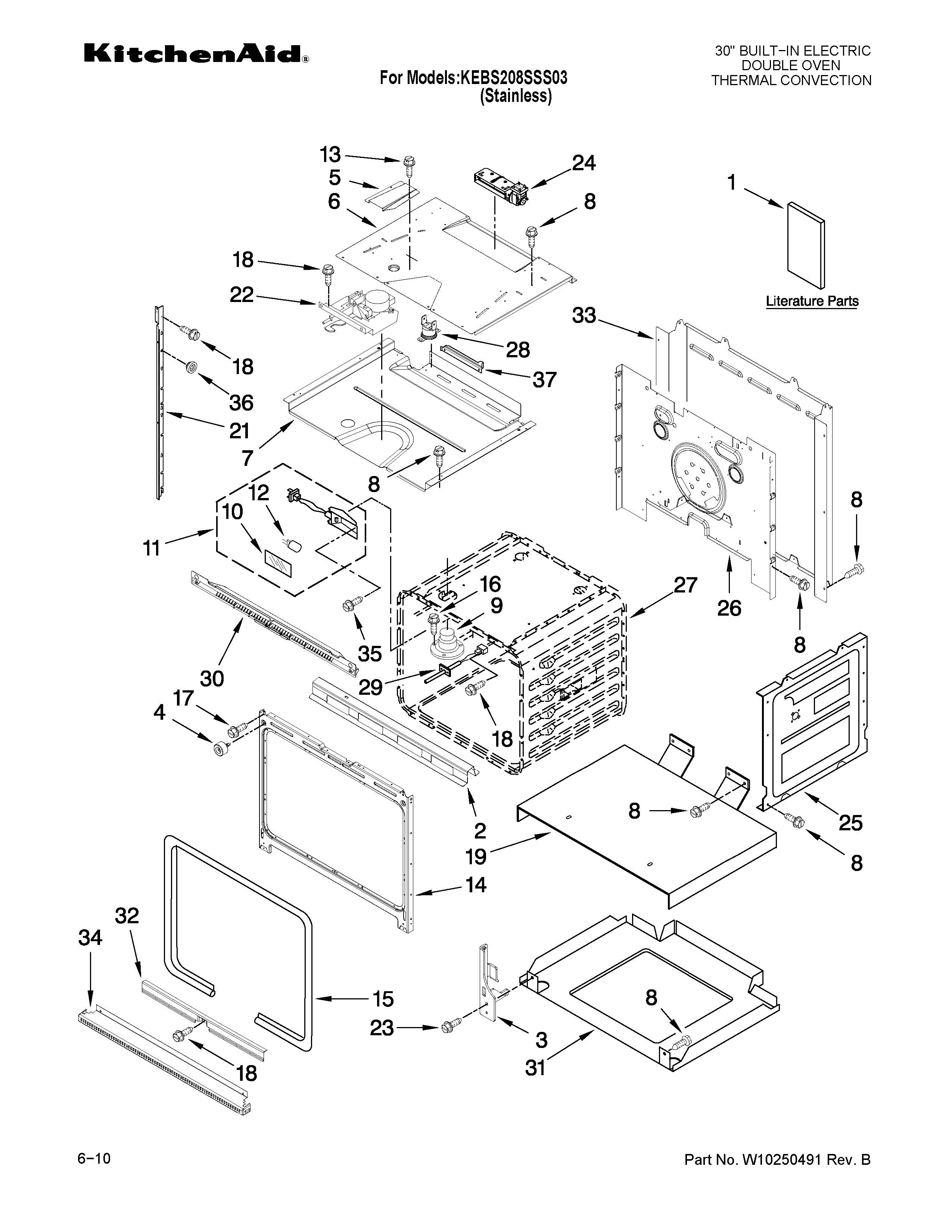 Oven parts