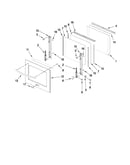 Oven door parts