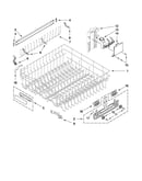 Upper rack and track parts