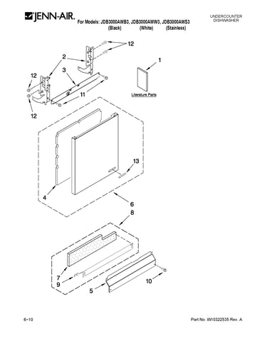Door and panel parts