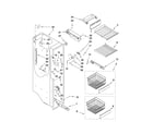 Maytag MCD2358WEB01 freezer liner parts diagram