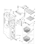 Freezer liner parts