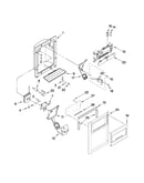 Dispenser front parts
