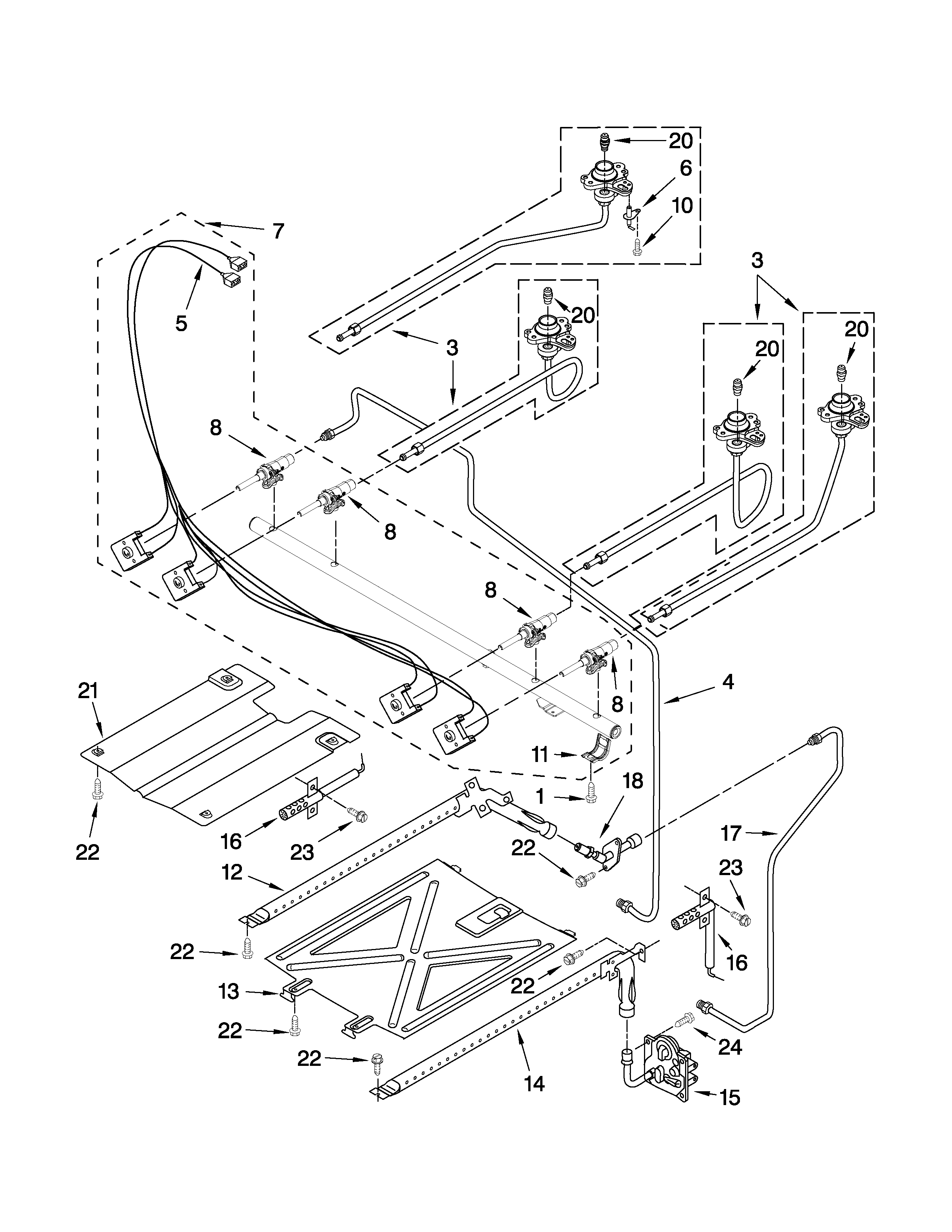 MANIFOLD PARTS