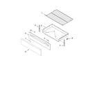 Maytag MGR7661WS2 drawer & broiler parts diagram