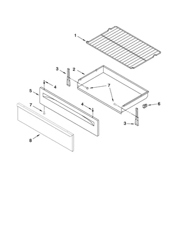 Drawer & broiler parts