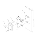 Dispenser front parts