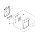 Dispenser front parts