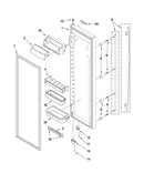 Refrigerator door parts