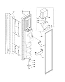 Freezer door parts