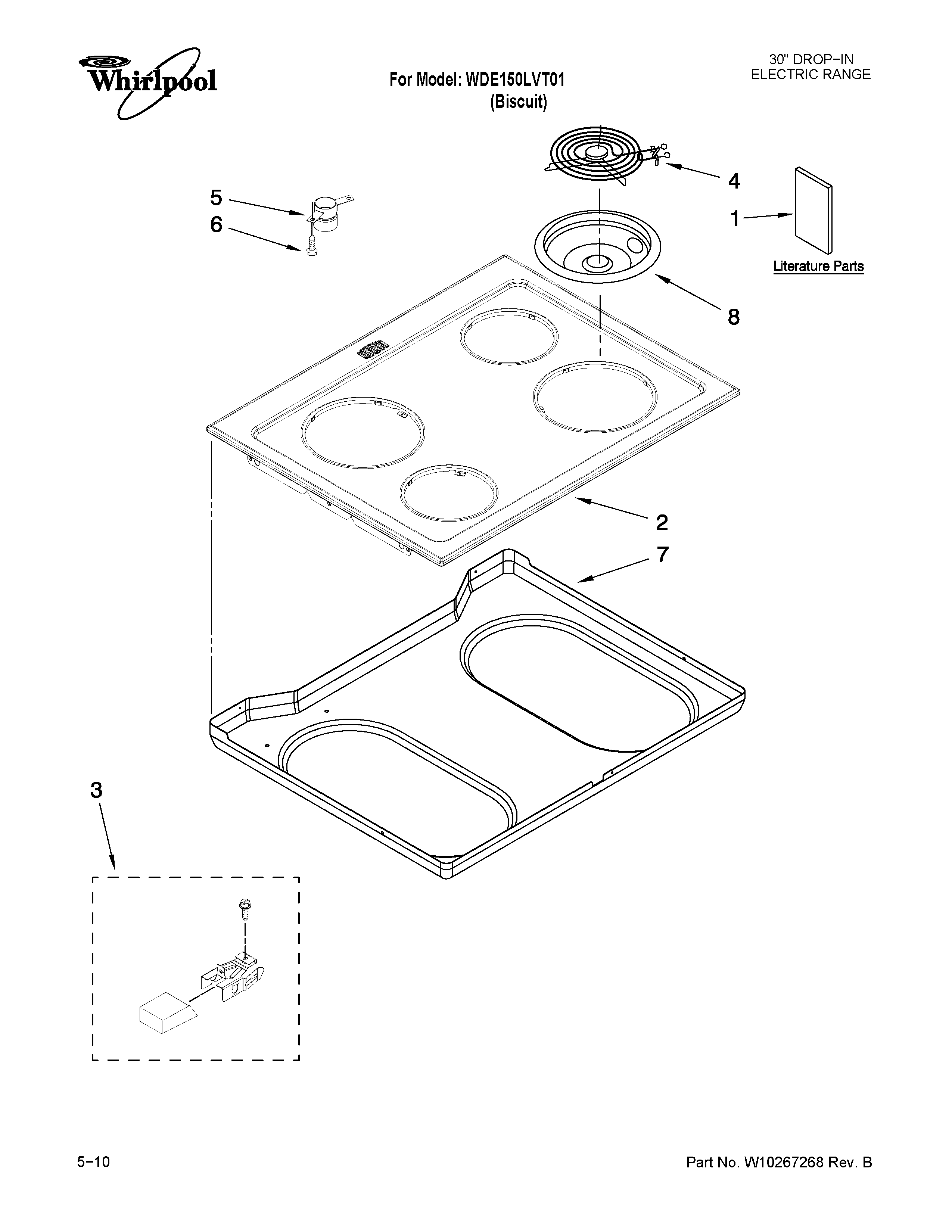Cooktop parts