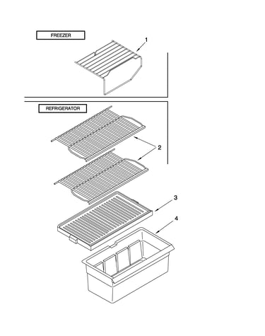 Shelf parts