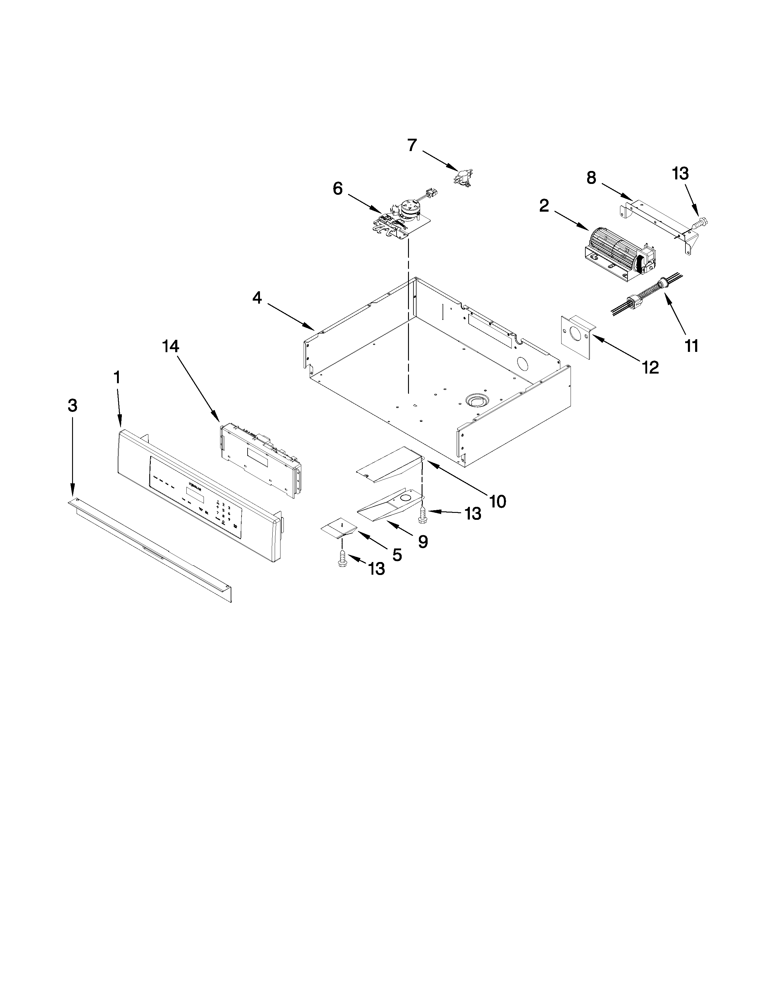 CONTROL PANEL PARTS