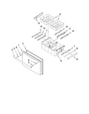 Freezer door parts