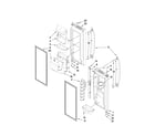 Maytag MFI2569VEM3 refrigerator door parts diagram