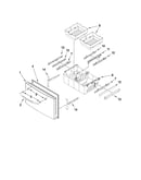 Freezer door parts