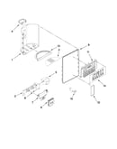 Dispenser front parts
