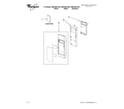 Whirlpool GMH3204XVS2 control panel parts diagram