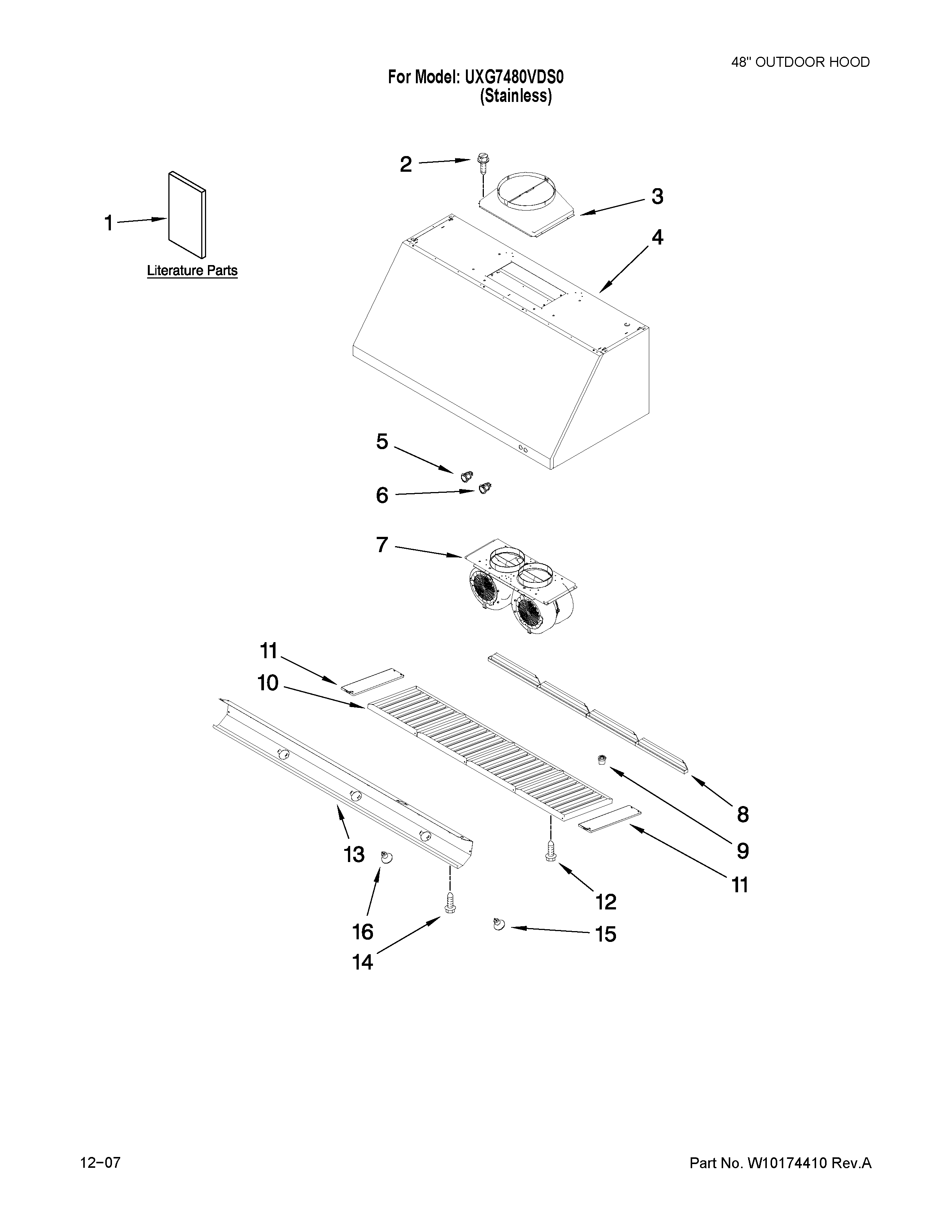 Hood parts