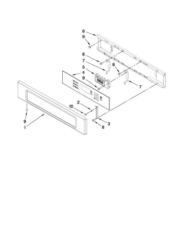 Control panel parts